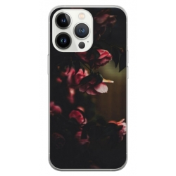 Husa personalizata tip carcasa HQPrint pentru Apple iPhone 15 Pro Max, model Flowers 20, multicolor, S1D1M0344