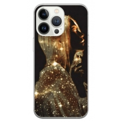 Husa personalizata tip carcasa HQPrint pentru Apple iPhone 15 Pro Max, model Golden Girl, multicolor, S1D1M0350