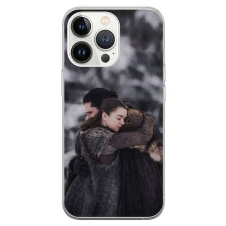 Husa personalizata tip carcasa HQPrint pentru Apple iPhone 15 Pro, model Game of Thrones 2, multicolor, S1D1M0084