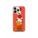 Husa personalizata tip carcasa HQPrint pentru Apple iPhone 15 Pro, model Garfield, multicolor, S1D1M0085
