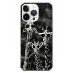 Husa personalizata tip carcasa HQPrint pentru Apple iPhone 15 Pro, model Zebra 1, multicolor, S1D1M0086