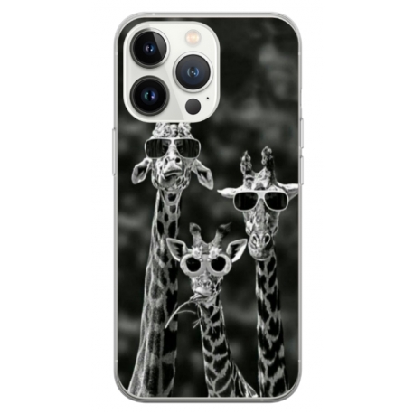 Husa personalizata tip carcasa HQPrint pentru Apple iPhone 15 Pro, model Zebra 1, multicolor, S1D1M0086