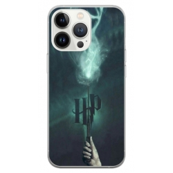 Husa personalizata tip carcasa HQPrint pentru Apple iPhone 15 Pro, model Harry Potter 3, multicolor, S1D1M0091