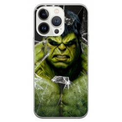 Husa personalizata tip carcasa HQPrint pentru Apple iPhone 15 Pro, model Hulk 2, multicolor, S1D1M0100