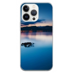 Husa personalizata tip carcasa HQPrint pentru Apple iPhone 15 Pro, model Nice View 5, multicolor, S1D1M0112