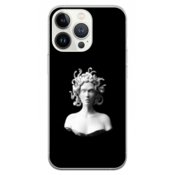 Husa personalizata tip carcasa HQPrint pentru Apple iPhone 15 Pro, model Medusa 1, multicolor, S1D1M0121