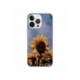 Husa personalizata tip carcasa HQPrint pentru Apple iPhone 15 Pro, model Sunflower 1, multicolor, S1D1M0193