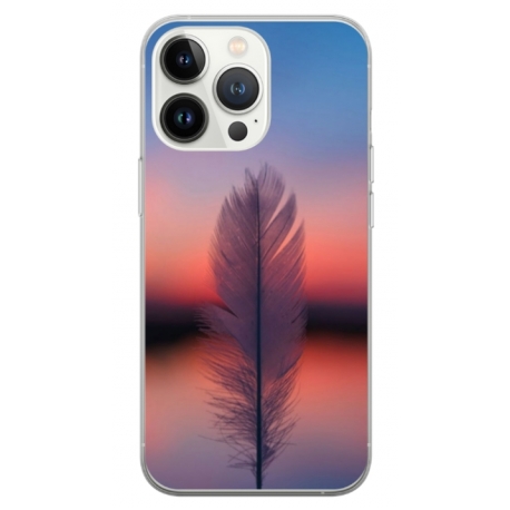 Husa personalizata tip carcasa HQPrint pentru Apple iPhone 15 Pro, model Fulg, multicolor, S1D1M0309