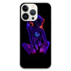 Husa personalizata tip carcasa HQPrint pentru Apple iPhone 15 Pro, model Colorful 8, multicolor, S1D1M0329