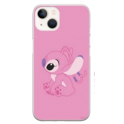 Husa personalizata tip carcasa HQPrint pentru Apple iPhone 15, model Pink Stitch, multicolor, S1D1M0005