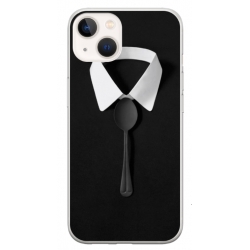 Husa personalizata tip carcasa HQPrint pentru Apple iPhone 15, model Mr Fancy, multicolor, S1D1M0036