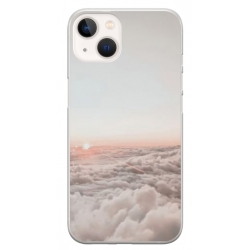 Husa personalizata tip carcasa HQPrint pentru Apple iPhone 15, model Sky, multicolor, S1D1M0061