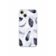 Husa personalizata tip carcasa HQPrint pentru Apple iPhone 15, model Leaf Design 2, multicolor, S1D1M0071