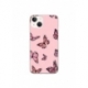 Husa personalizata tip carcasa HQPrint pentru Apple iPhone 15, model Butterfly 7, multicolor, S1D1M0076