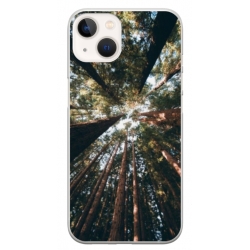 Husa personalizata tip carcasa HQPrint pentru Apple iPhone 15, model Tree perspective, multicolor, S1D1M0079