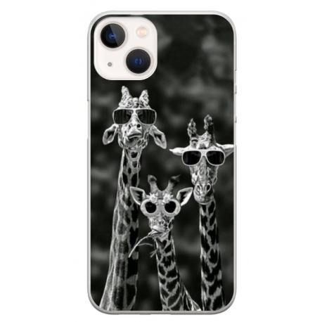 Husa personalizata tip carcasa HQPrint pentru Apple iPhone 15, model Zebra 1, multicolor, S1D1M0086