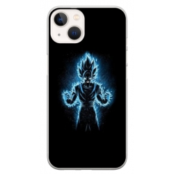 Husa personalizata tip carcasa HQPrint pentru Apple iPhone 15, model Goku, multicolor, S1D1M0087