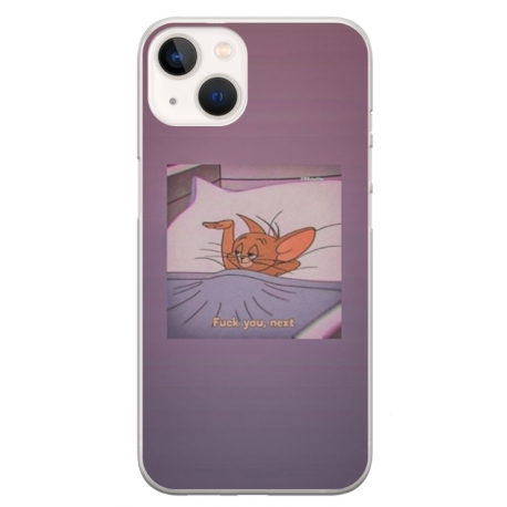Husa personalizata tip carcasa HQPrint pentru Apple iPhone 15, model Jerry 1, multicolor, S1D1M0104