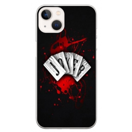 Husa personalizata tip carcasa HQPrint pentru Apple iPhone 15, model Joker 1, multicolor, S1D1M0106