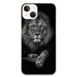 Husa personalizata tip carcasa HQPrint pentru Apple iPhone 15, model Lion 2, multicolor, S1D1M0117