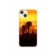 Husa personalizata tip carcasa HQPrint pentru Apple iPhone 15, model Lion King 1, multicolor, S1D1M0119