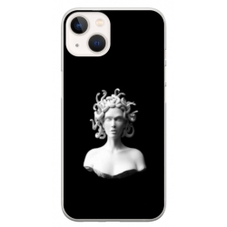 Husa personalizata tip carcasa HQPrint pentru Apple iPhone 15, model Medusa 1, multicolor, S1D1M0121