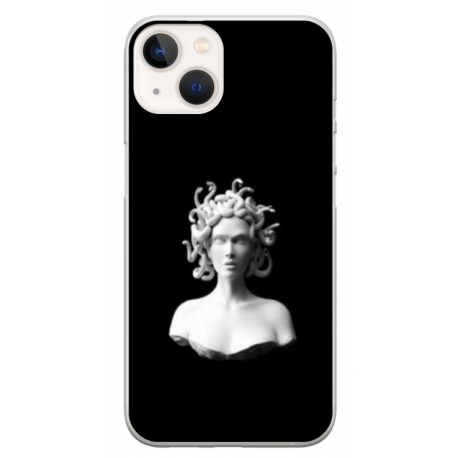 Husa personalizata tip carcasa HQPrint pentru Apple iPhone 15, model Medusa 1, multicolor, S1D1M0121