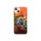 Husa personalizata tip carcasa HQPrint pentru Apple iPhone 15, model Minecraft 1, multicolor, S1D1M0125