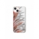 Husa personalizata tip carcasa HQPrint pentru Apple iPhone 15, model Leaf Design 4, multicolor, S1D1M0155