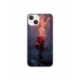Husa personalizata tip carcasa HQPrint pentru Apple iPhone 15, model Fire Rose, multicolor, S1D1M0158