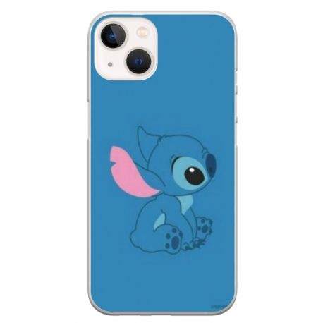 Husa personalizata tip carcasa HQPrint pentru Apple iPhone 15, model Blue Stich, multicolor, S1D1M0192