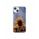 Husa personalizata tip carcasa HQPrint pentru Apple iPhone 15, model Sunflower 1, multicolor, S1D1M0193