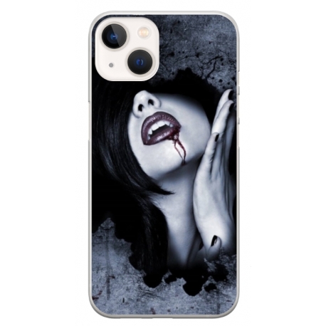 Husa personalizata tip carcasa HQPrint pentru Apple iPhone 15, model Vampire, multicolor, S1D1M0210