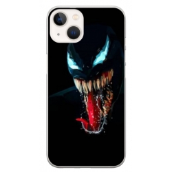 Husa personalizata tip carcasa HQPrint pentru Apple iPhone 15, model Venom 1, multicolor, S1D1M0211