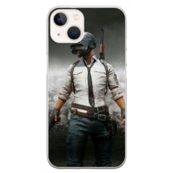 Husa personalizata tip carcasa HQPrint pentru Apple iPhone 15, model PUBG 1, multicolor, S1D1M0214