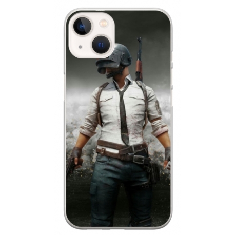 Husa personalizata tip carcasa HQPrint pentru Apple iPhone 15, model PUBG 1, multicolor, S1D1M0214