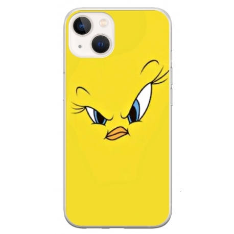 Husa personalizata tip carcasa HQPrint pentru Apple iPhone 15, model Looney Tunes 1, multicolor, S1D1M0225
