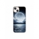 Husa personalizata tip carcasa HQPrint pentru Apple iPhone 15, model Moon Sky, multicolor, S1D1M0228