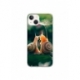 Husa personalizata tip carcasa HQPrint pentru Apple iPhone 15, model Snail, multicolor, S1D1M0231