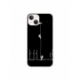 Husa personalizata tip carcasa HQPrint pentru Apple iPhone 15, model Climbing to the Moon, multicolor, S1D1M0233