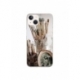 Husa personalizata tip carcasa HQPrint pentru Apple iPhone 15, model Brush, multicolor, S1D1M0282