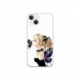Husa personalizata tip carcasa HQPrint pentru Apple iPhone 15, model Butterfly Fairy, multicolor, S1D1M0294