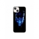 Husa personalizata tip carcasa HQPrint pentru Apple iPhone 15, model Blue King, multicolor, S1D1M0305