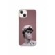 Husa personalizata tip carcasa HQPrint pentru Apple iPhone 15, model Bubble Gum Statue, multicolor, S1D1M0317
