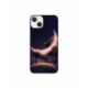 Husa personalizata tip carcasa HQPrint pentru Apple iPhone 15, model Moon in the Trees, multicolor, S1D1M0331
