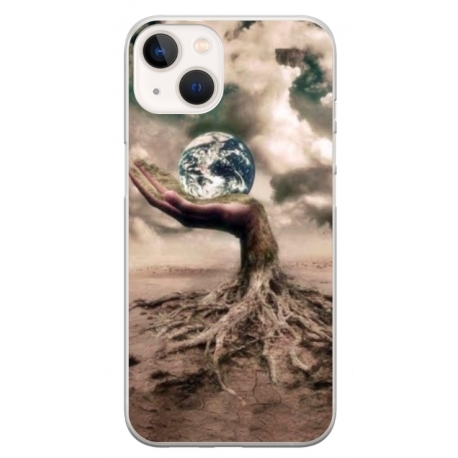 Husa personalizata tip carcasa HQPrint pentru Apple iPhone 15, model Abstract 4, multicolor, S1D1M0339