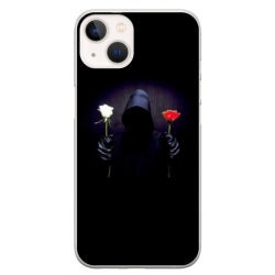 Husa personalizata tip carcasa HQPrint pentru Apple iPhone 15, model Choose Rose, multicolor, S1D1M0343