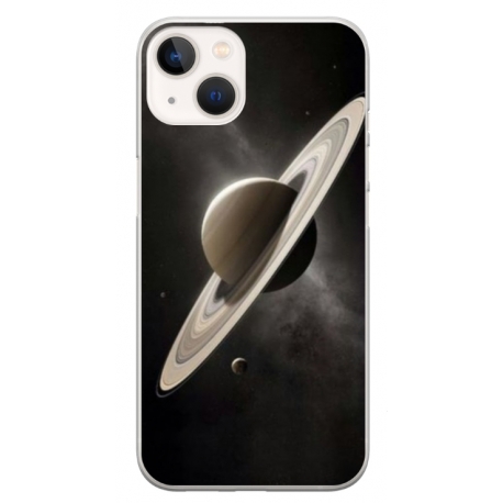 Husa personalizata tip carcasa HQPrint pentru Apple iPhone 15, model Planet 2, multicolor, S1D1M0348