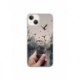 Husa personalizata tip carcasa HQPrint pentru Apple iPhone 15, model Time Flies 2, multicolor, S1D1M0365