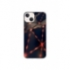 Husa personalizata tip carcasa HQPrint pentru Apple iPhone 15, model Lava Triangles, multicolor, S1D1M0367